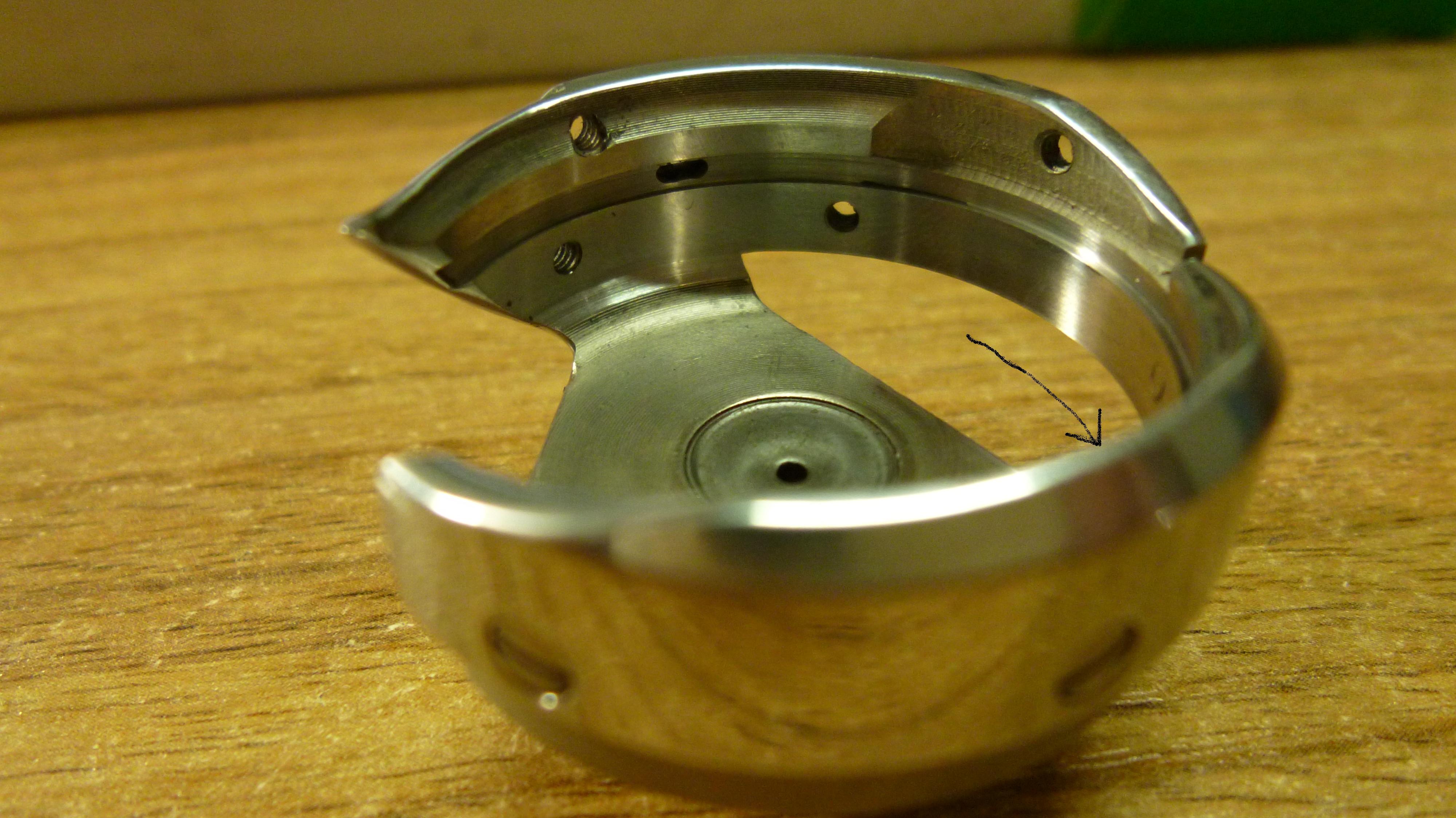 二次護(hù)針板磨低